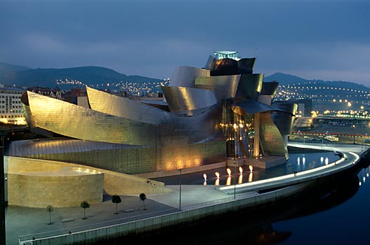 Guggenheimmuseum in Bilbao, Spanien