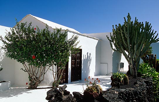 Wohnhaus von Cesar Manrique auf Lanzarote, Kanarische Inseln