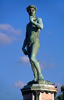 David auf Piazzale Michelangelo in Florenz